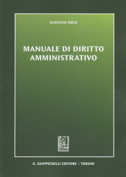 Manuale diritto amministrativo - Mele