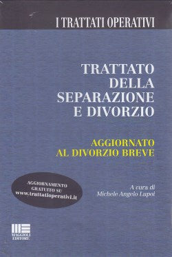 Trattato separazione e divorzio 3vol. - Lupoi