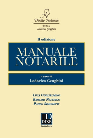 Manuale notarile 2ed. - Genghini