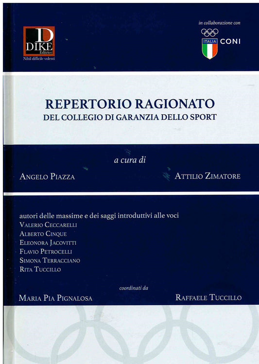 Repertorio ragionato collegio gar.sport - Piazza