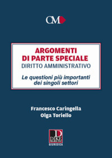 Argomenti parte speciale dir.amm.vo - Caringella