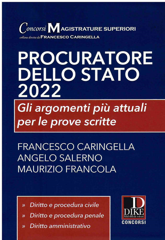 Procuratore dello stato 2022 p.scritte - Caringella