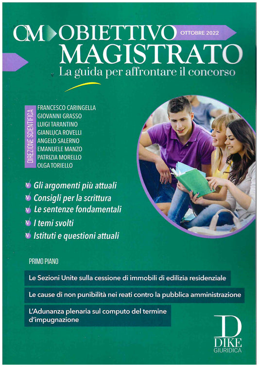 Rivista obiettivo magistrato 8-2022 - Ottobre 2022