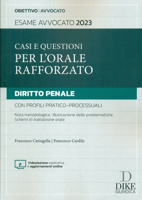 Casi e questioni orale rafforzato penale - Caringella