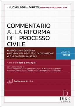 Commentario riforma processo civile v.1 - Santangeli