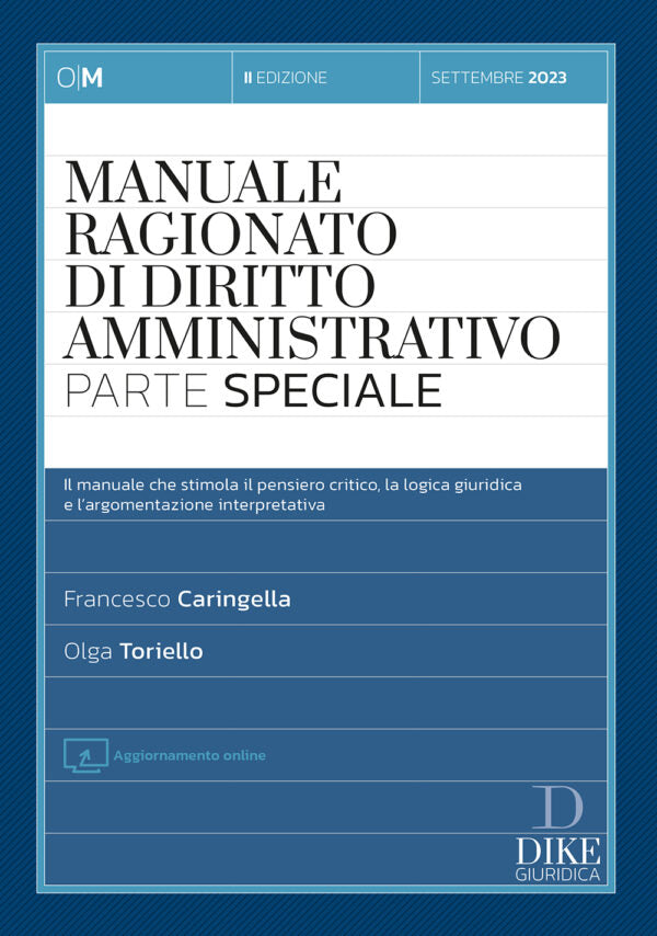 Manuale ragionato diritto amministrativo parte speciale - Caringella