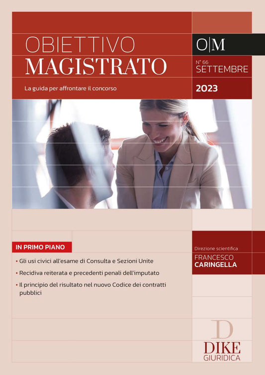 Rivista obiettivo magistrato Settembre 2023