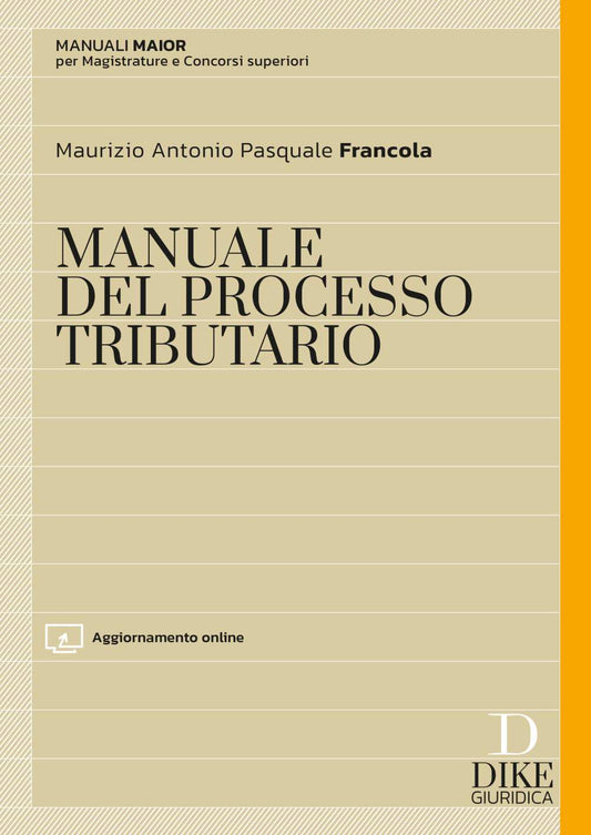 Manuale del processo tributario - Francola