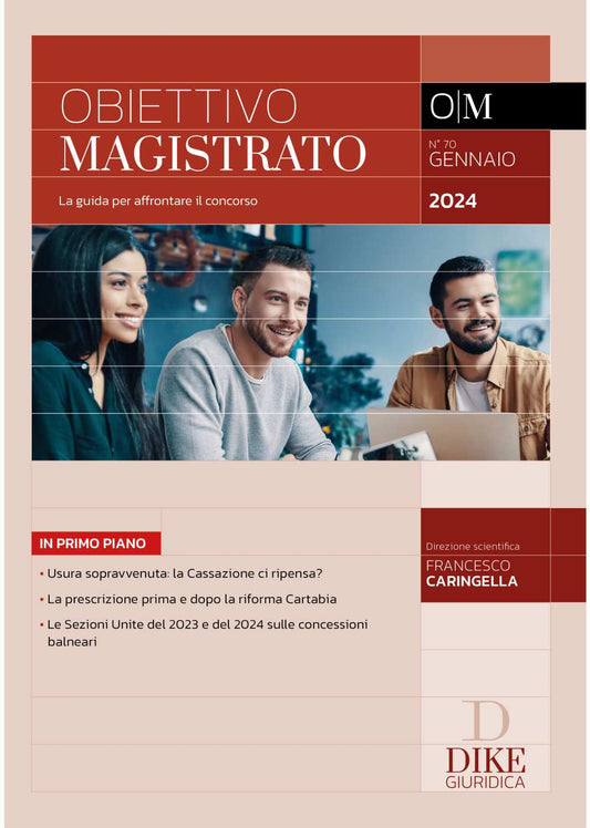 Rivista obiettivo magistrato Gennaio 2024