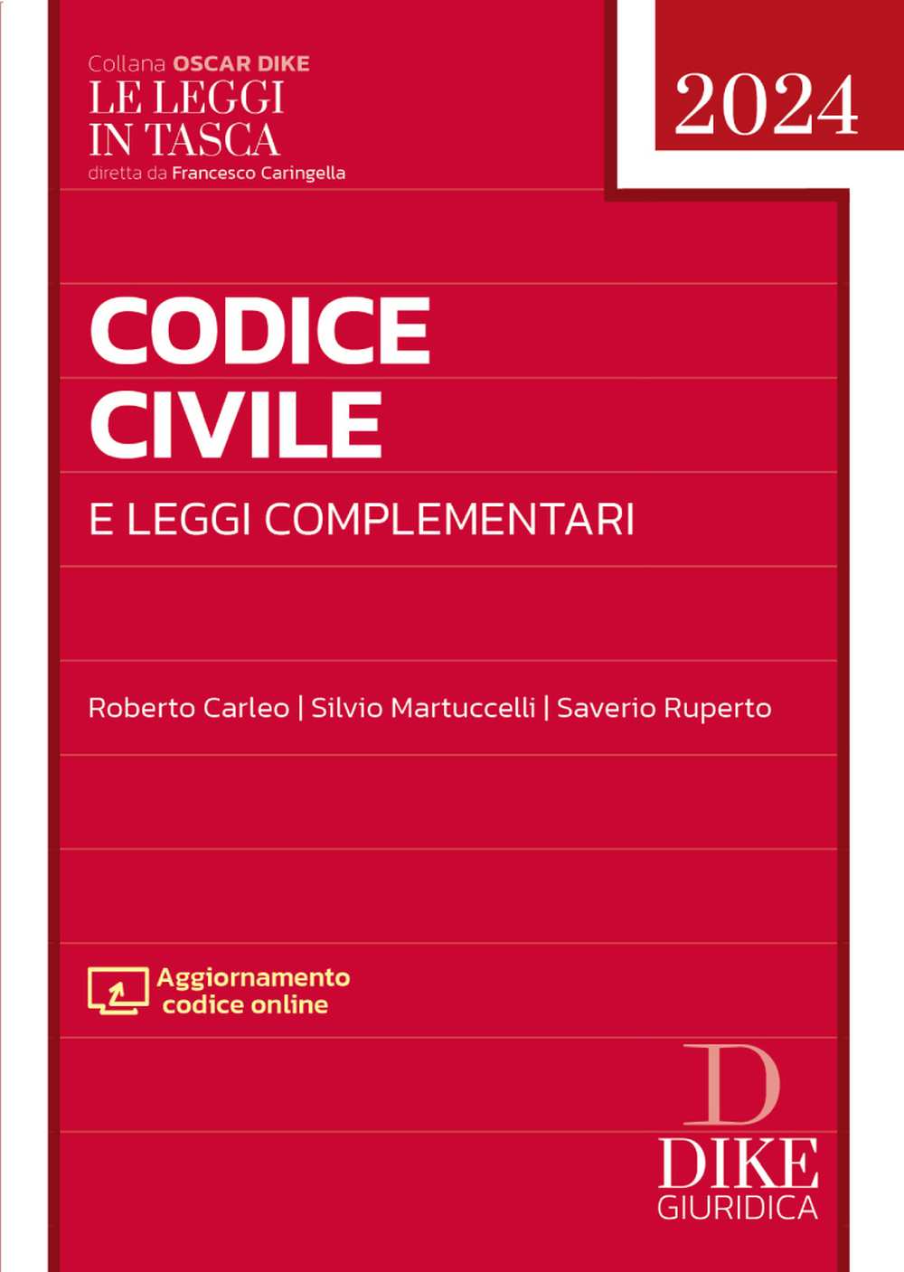 Codice civile e leggi complementari 2024 pocket - Carleo