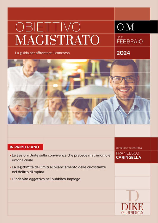 Rivista obiettivo magistrato Febbraio 2024