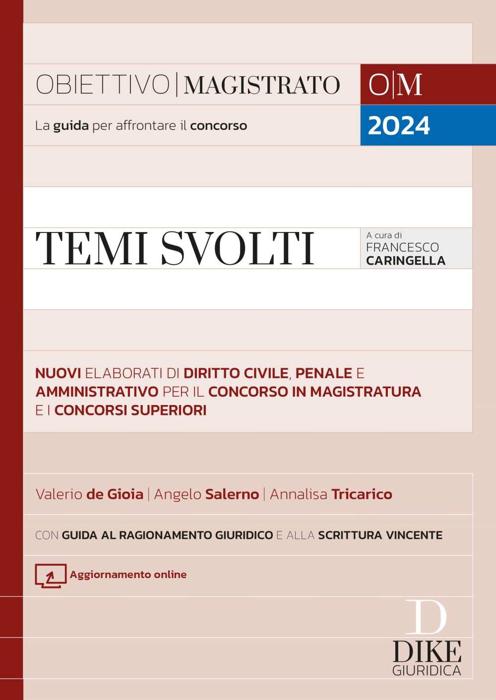 Temi svolti (concorso magistratura 2024) - Caringella