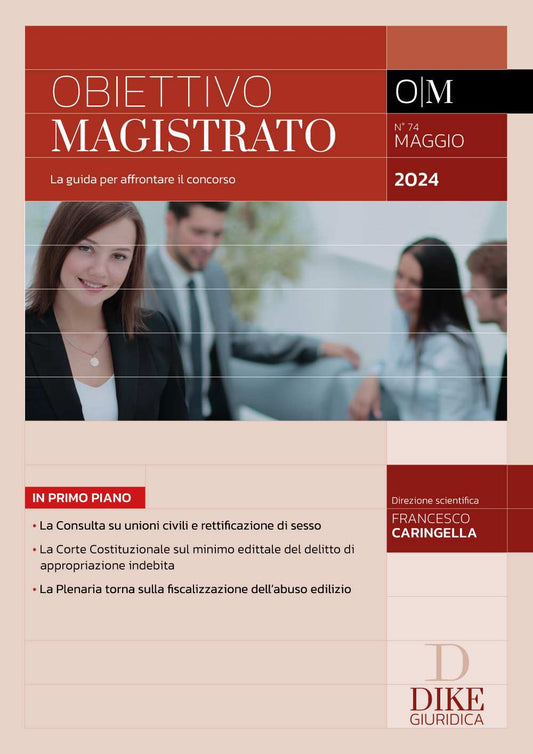 Rivista obiettivo magistrato Maggio 2024