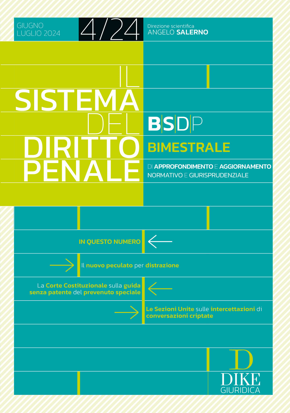 Il Sistema del Diritto Penale Giugno – Luglio 2024 - Salerno