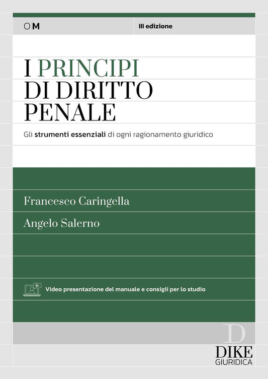 I Principi del Diritto Penale - Salerno, Caringella