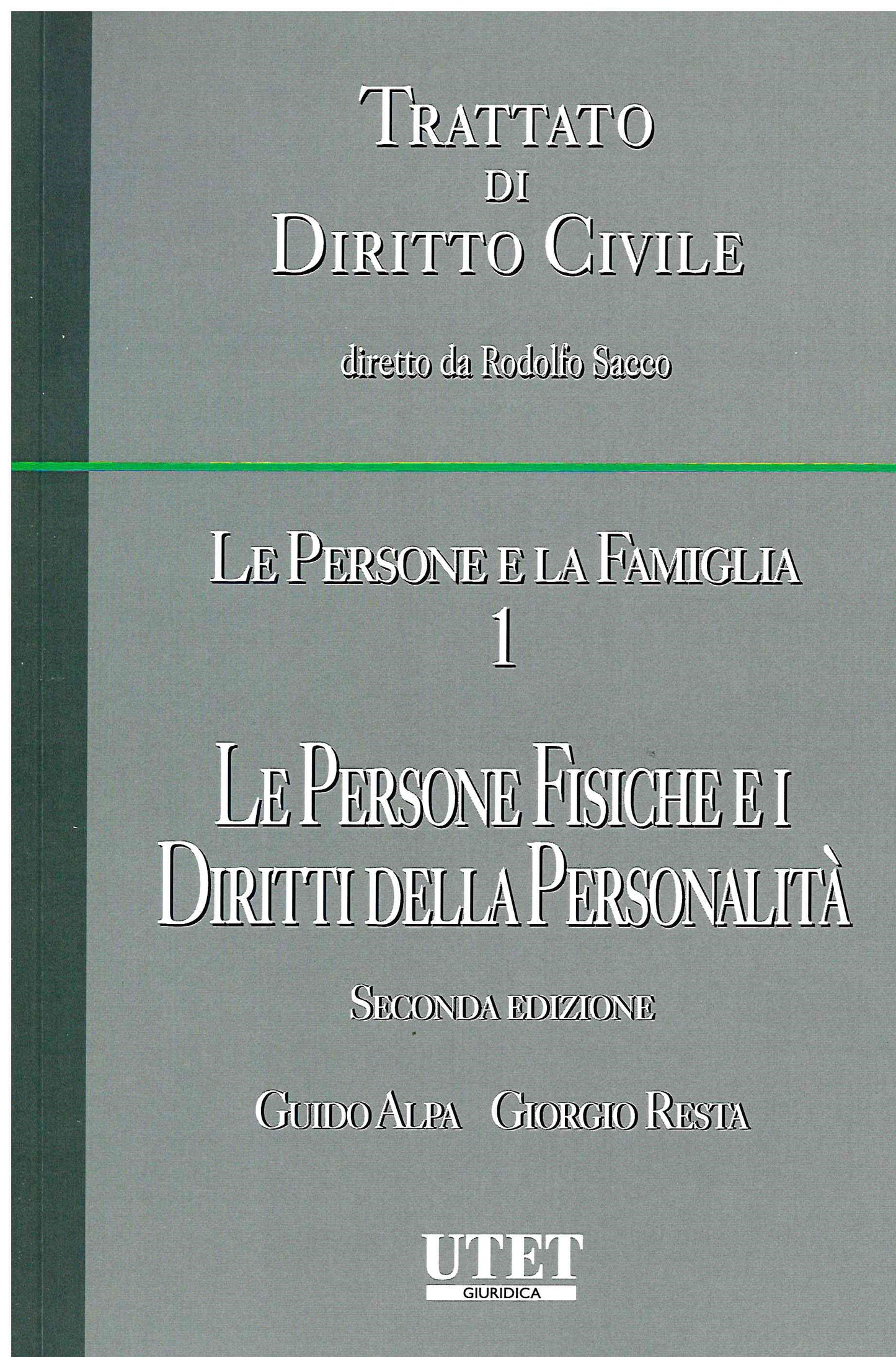 PERSONE E LA FAMIGLIA 2ED.TDC - ALPA RESTA