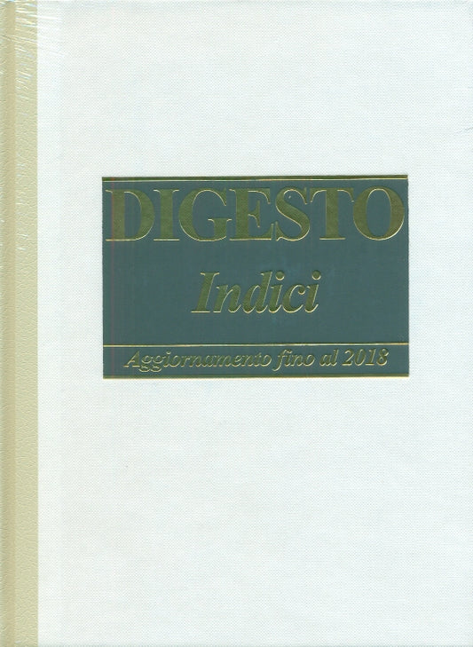 DIGESTO INDICI GENERALI -