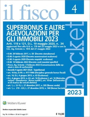 FISCO POCKET 4 SUPERBONUS AGEV.IMMOBILI - 4-2023