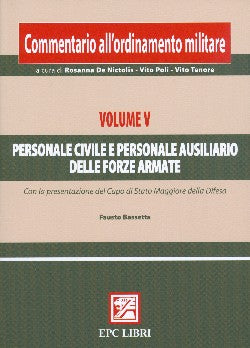 Ordinamento militare vol.5 pers.civile - De Nictolis Bassetta