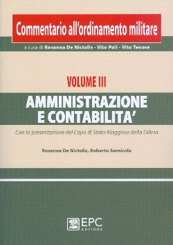 Ordinamento militare vol.3 ammin.contab. - De Nictolis