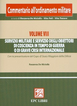 Ordinamento militare vol.8 serv.militare - De Nictolis