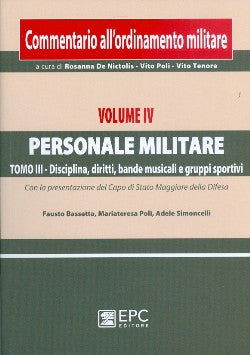Ordinamento militare vol.4 personale mil - De Nictolis