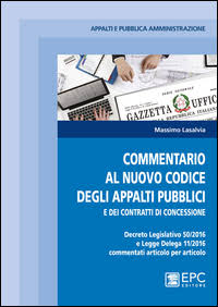 Commentario nuovo codice contr.pubblici - Lasalvia