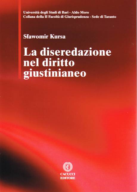 La diseredazione nel diritto giustiniane - Slowomir Kursa