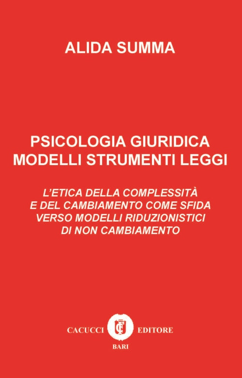 Psicologia giuridica modelli strum.leggi - Summa