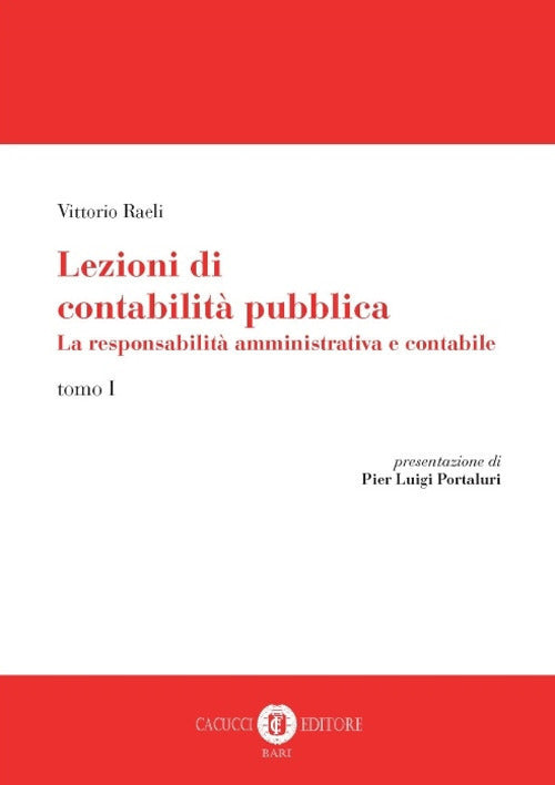Lezioni contabilita' pubblica tomo 1 - Raeli