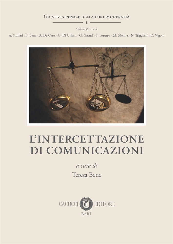 Intercettazione di comunicazioni - Bene