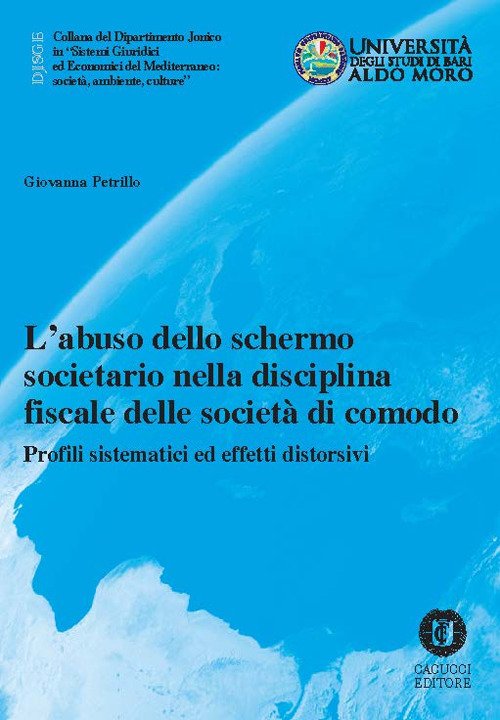 Abuso schermo societario discipl.fiscale - Petrillo