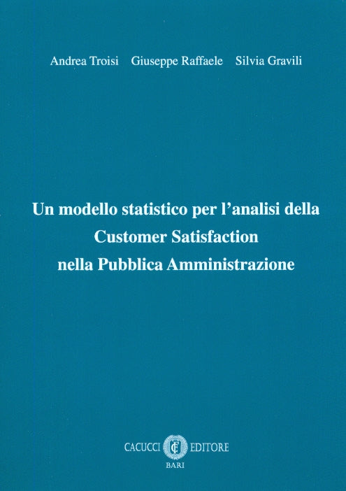 Modello statistico analisi customer - Troisi