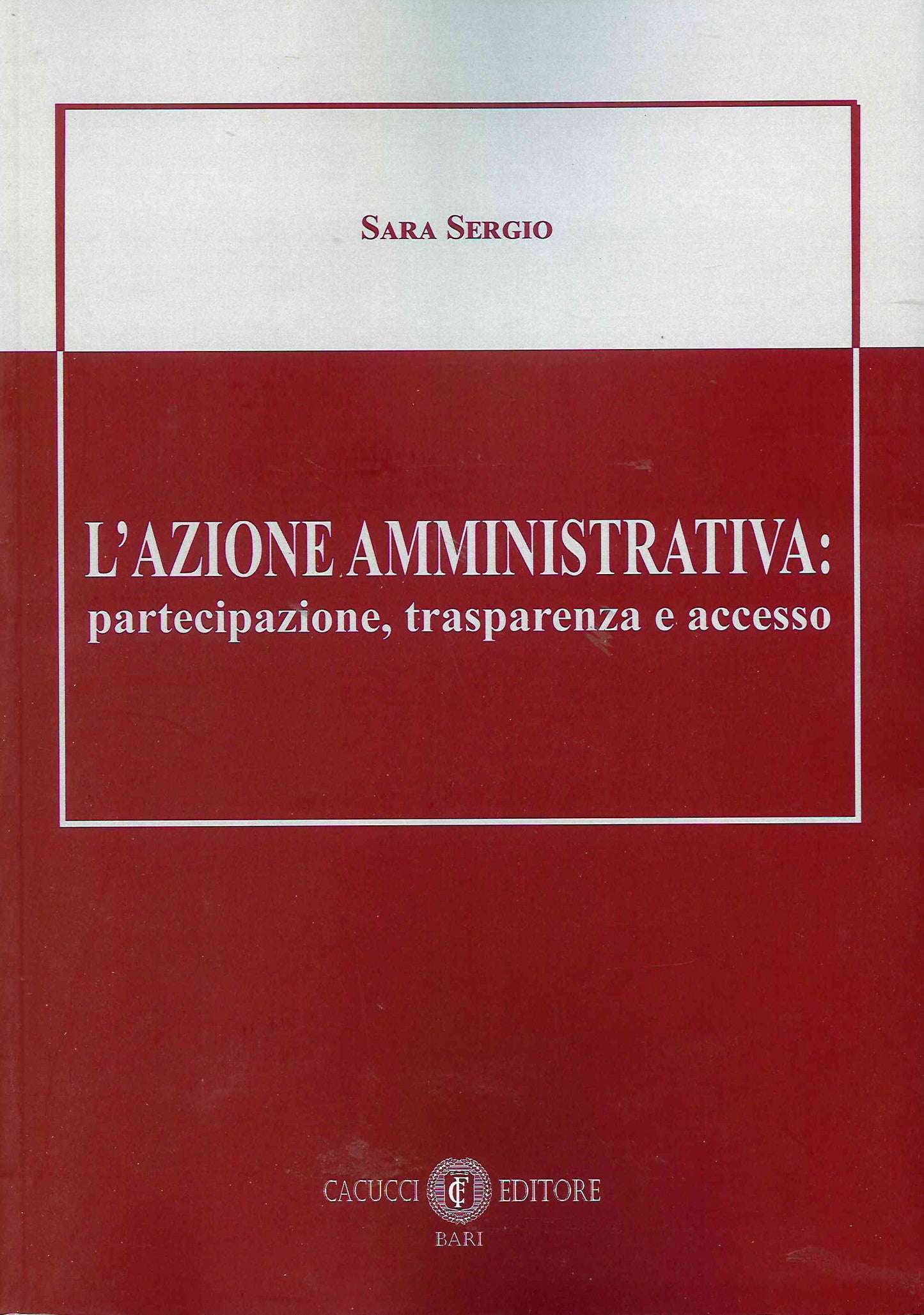 Azione amministrativa - Sergio