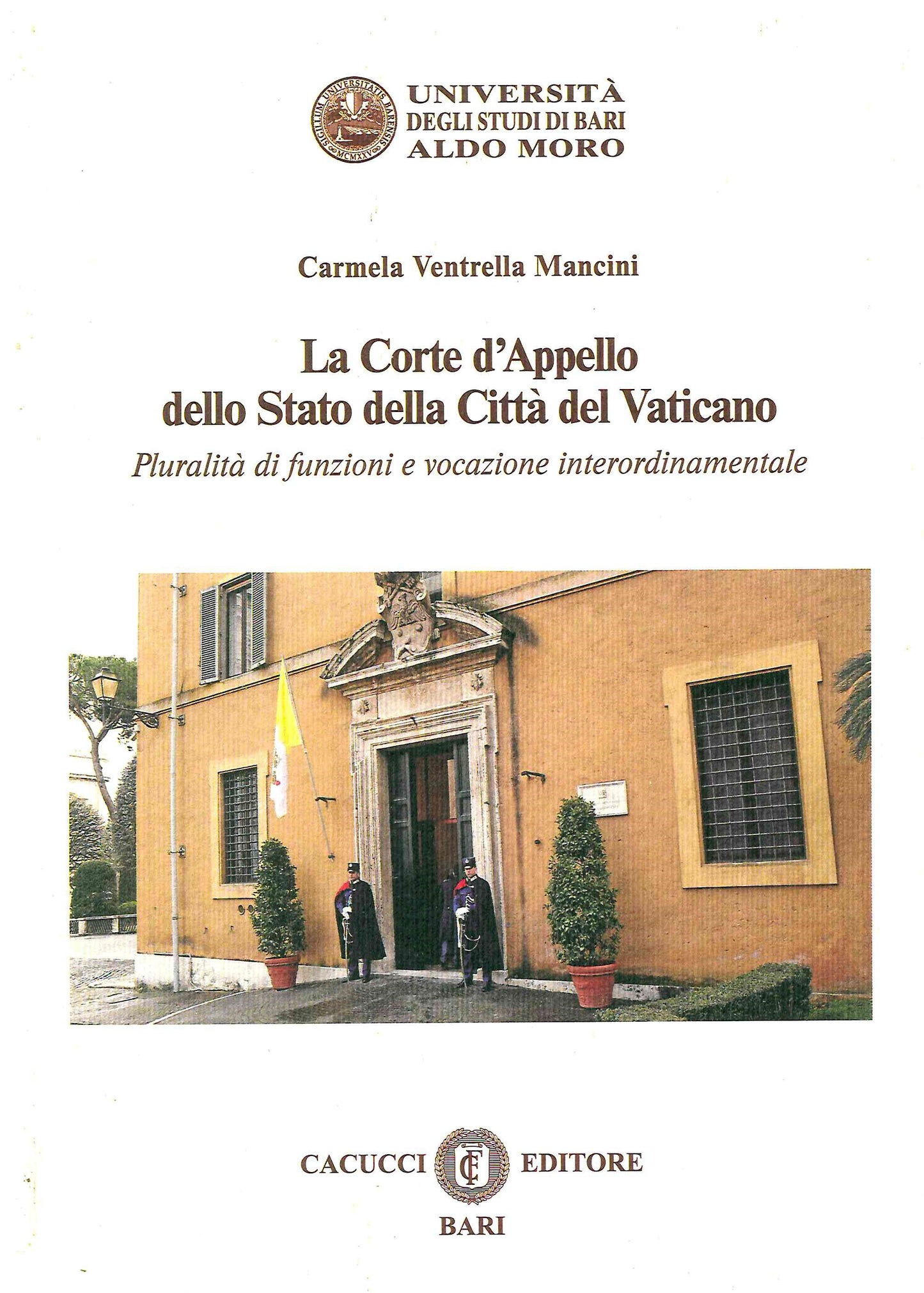 Corte d'appello stato città del vaticano - Ventrella Mancini