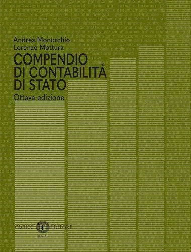 Compendio contabilità di stato 8ed. - Monorchio