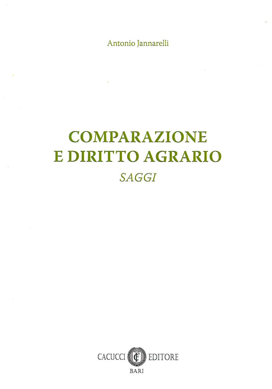 Comparazione e diritto agrario - Jannarelli