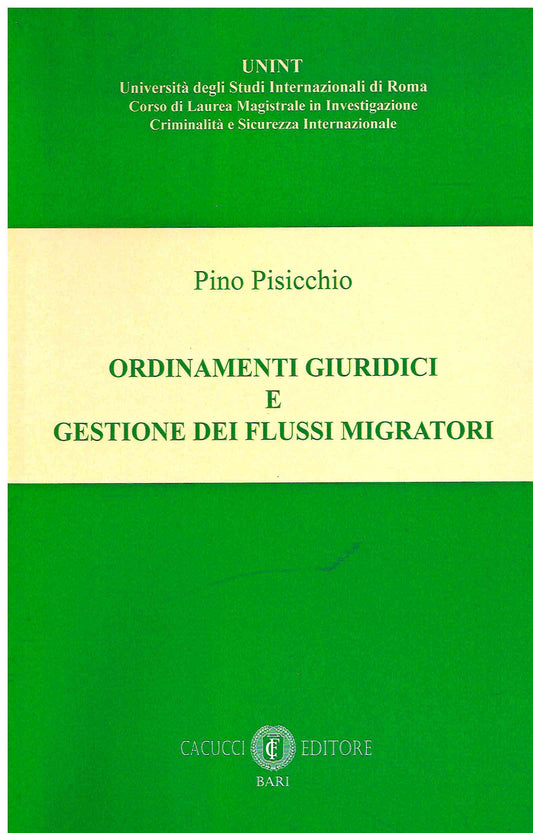 Ordinamenti giuridici gestione flussi - Pisicchio