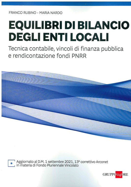 Equilibri di bilancio enti locali - Rubino