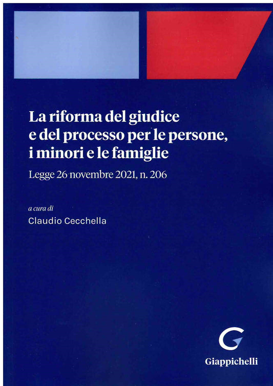 Riforma del giudice e del processo - Cecchella