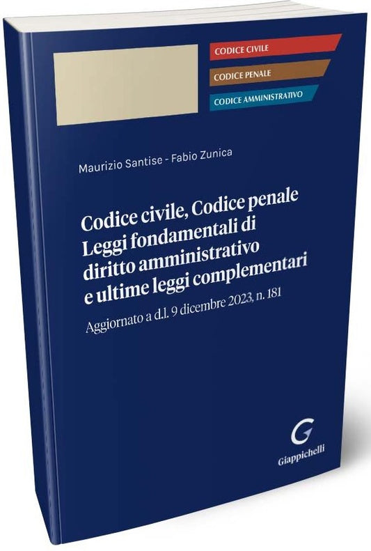 Addenda 2024 ai codici Santise 2023  (concorso Magistratura gennaio 2024)- Santise