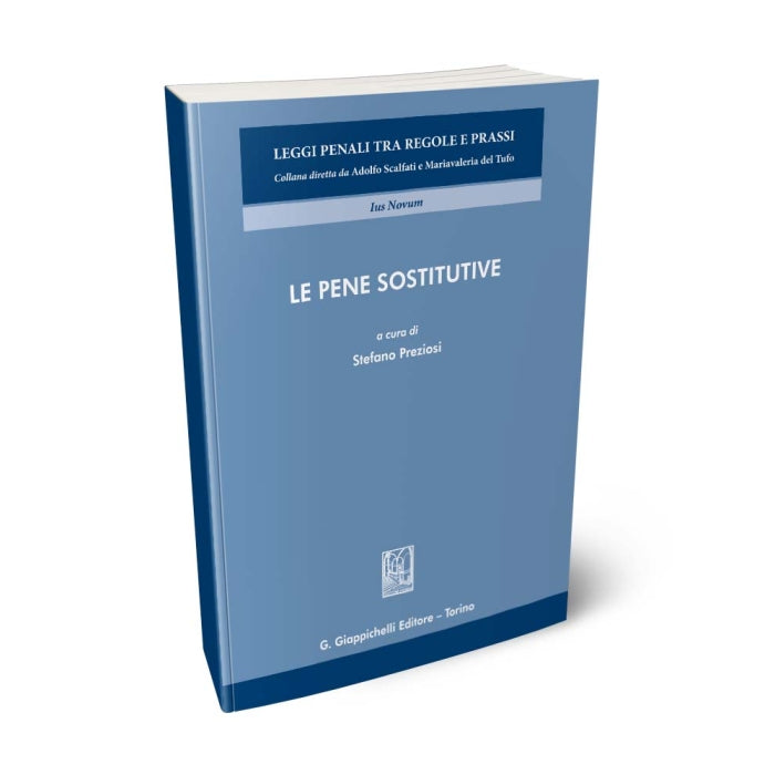 Le pene sostitutive - Preziosi Stefano