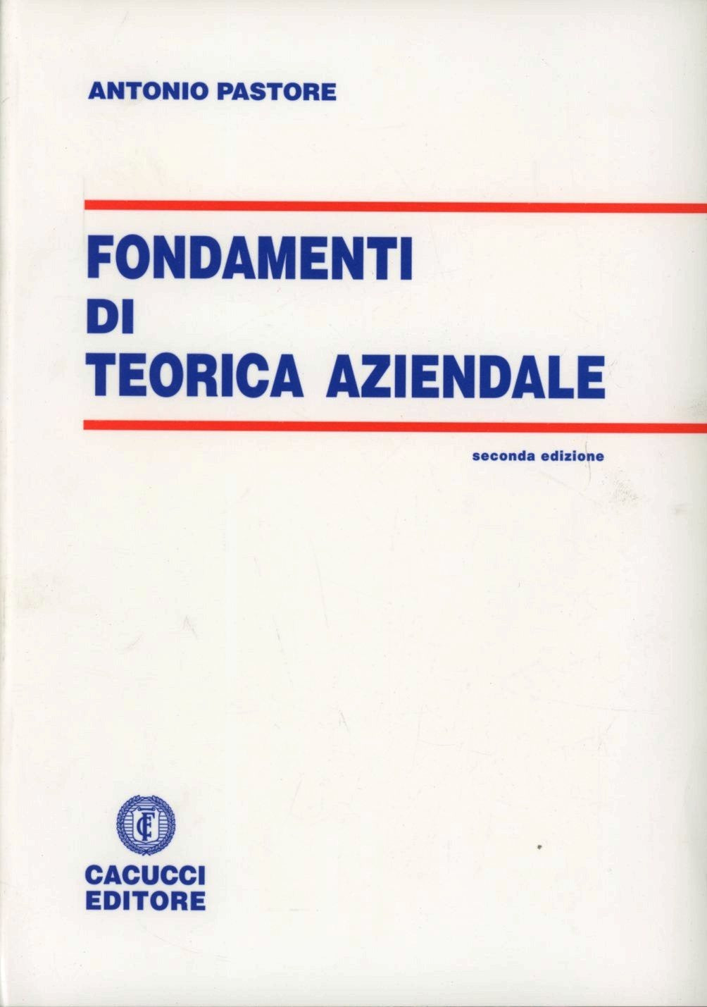Fondamenti teorica aziendale 2ed. - Pastore
