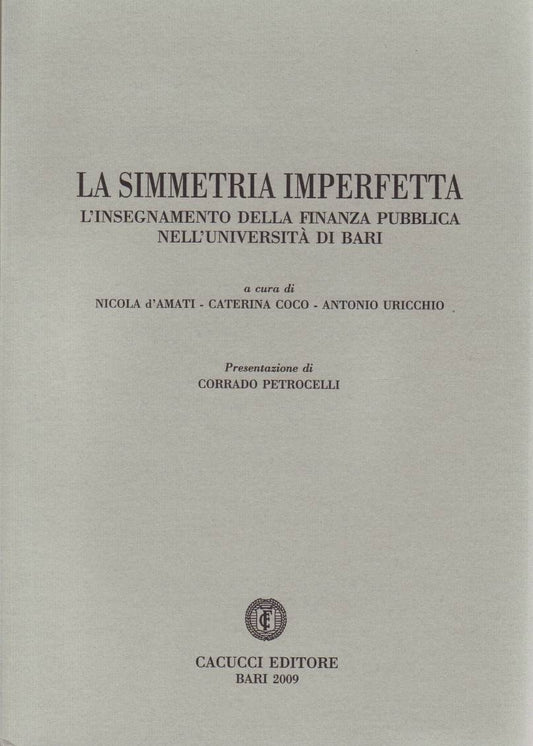 Simmetria inperfetta - D'Amati