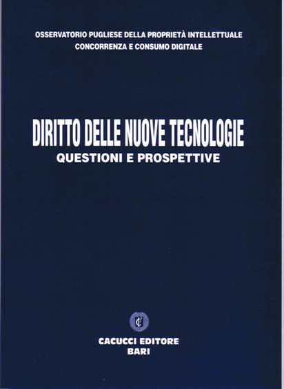 Diritto nuove tecnologie -