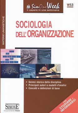 Sociologia dell'organizzazione -