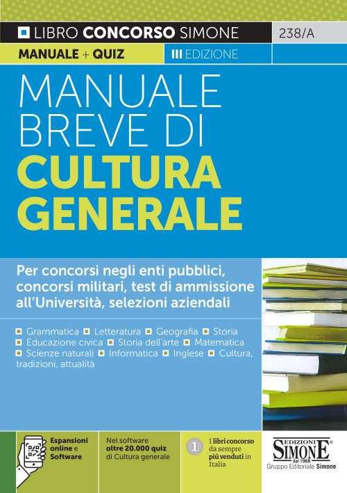 Manuale breve di Cultura Generale - AAVV