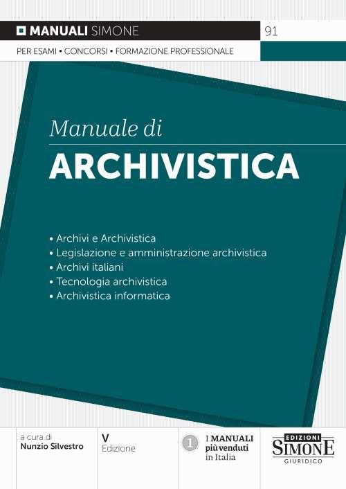 Manuale di Archivistica -
