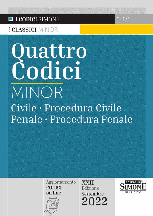 Quattro codici minor 22ed.2022 - 5111