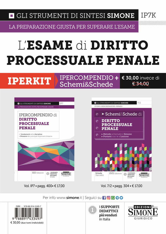 Iperkit esame diritto proc.penale 2022 - IP7K